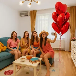 Ines - Modern 2br With Garden Views דירה בוקרשט